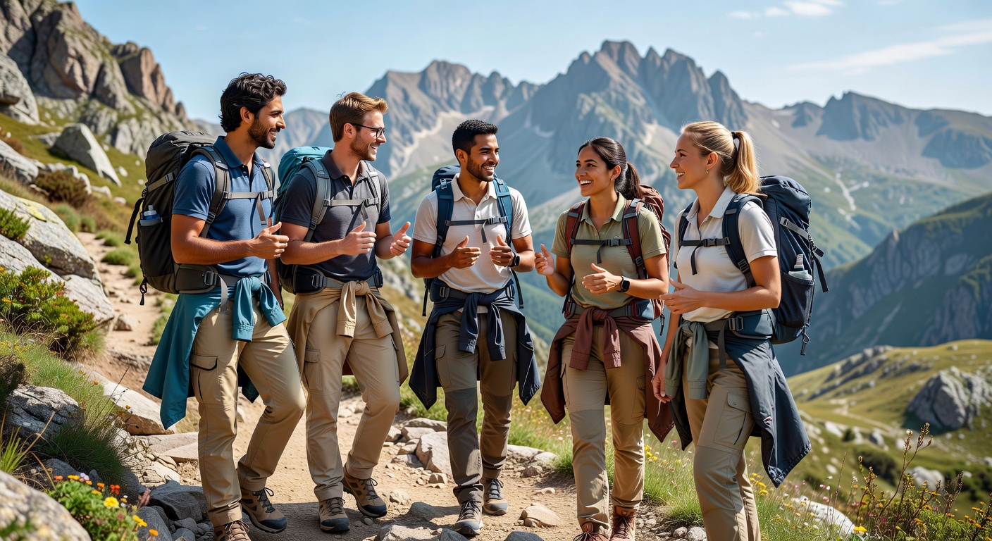 Senderismo liderazgo Pirineos